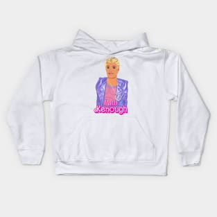 I am Kenough Magic Earring Ken Kids Hoodie